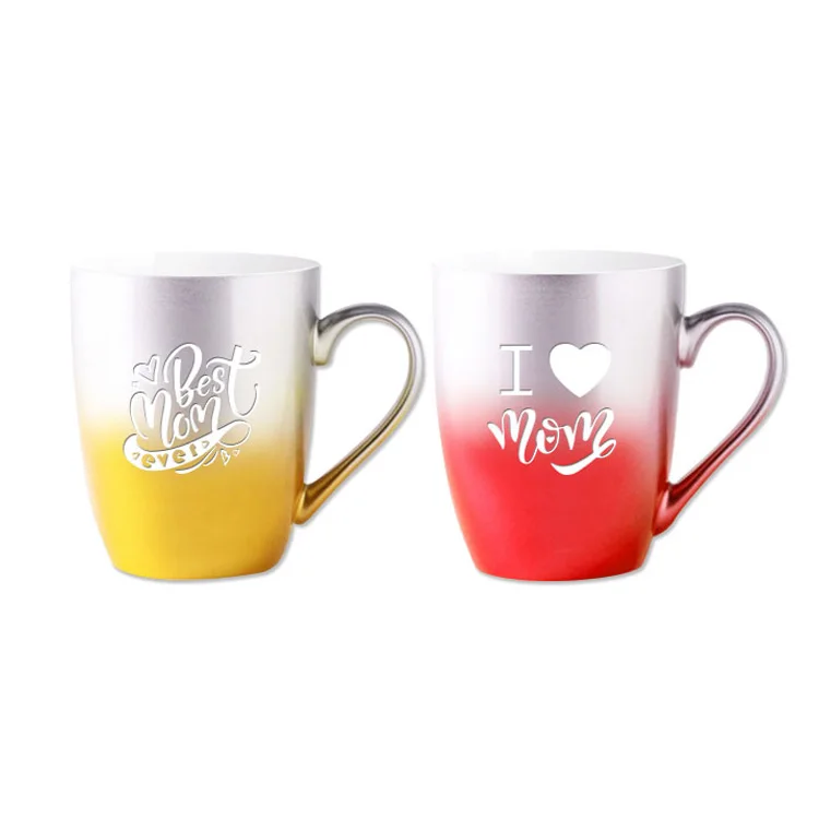 Printed White Sublimation Mugs (11 Oz.)