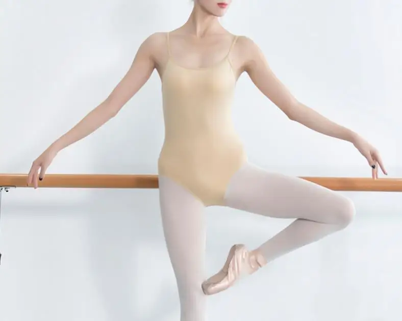 Bt Wholesale Long Sleeve High Quality Ballet Nude Dance Leotard