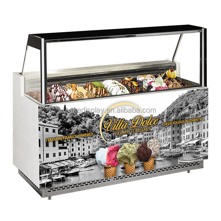 Pans Italian Design Popsicle Gelato Ice Cream Showcase Buy Ice