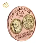 Metal Metal Copper Blank Coins Custom Copper Coin Blank Souvenir Round Silver Metal Copper And Nickel Blank Coins