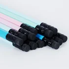 School Pencil Personalized School HB Wooden Lead Pencil With Logo Body With Pastel Color With Eraser