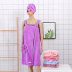 Breast Water Coral Velvet Bath Towel Breast Bath Skirt Bath Robe Wholesale Soft Water Quickly Dry