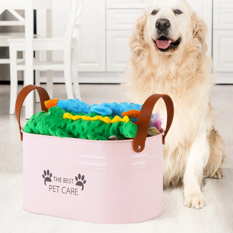 2023 New Arrival Pet Toys Storage Bucket for Cat and Dog Pet Toys
