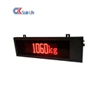 Led Display Big Screen Accurate LED External Weighing Display For Truck Scale