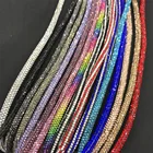 S528 Fashion Rhinestone Hoodie String Custom Rhinestone Strings Crystal Rhinestone Tube Rope