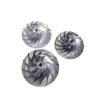 5 Axis CNC Machining Parts Service OEM Stainless Steel Aluminum Titanium Metal Impeller High Precision CNC Milling Turning Parts