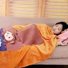 Toy Back Support Lovely Baby Plush Toy Animal Air-conditioning Quilt