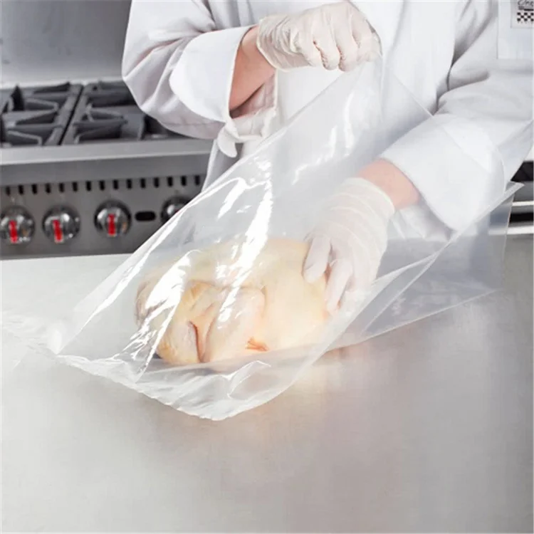 EVA/PE 60 MICRON  SHRINK BAGS PACKAGE CHICKEN AND SAUSAGE