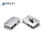 Lock Price Door Lock Hot In South America Brass High Security Glass Shower Door Lock Slide