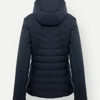 Quality Custom Logo Black Slim Hight Quality Ladies Active Ski Winter Jacket For Women