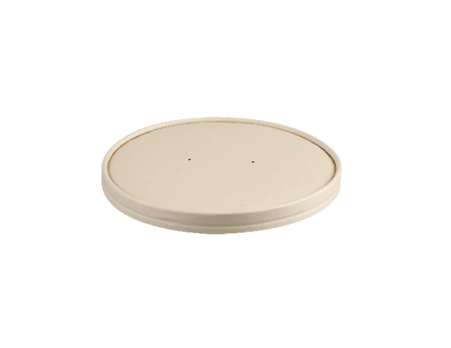Factory Direct Sale Leak-Proof Easy Peel Off Salad Bowl Paper Lid for Food Packaging manufacture