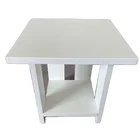 Family 40x40x42 White Modern Contracted Small Tea Table Mini Small Family Sitting Room Sofa Edge A Few