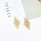 Diamond Earrings Earrings European And American Gold-plated Diamond Drop Earrings