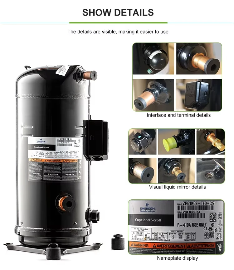 Scroll Compressor, ZP16K5E-PFV-130, ZP16K5E-PFV-830 - detail 10