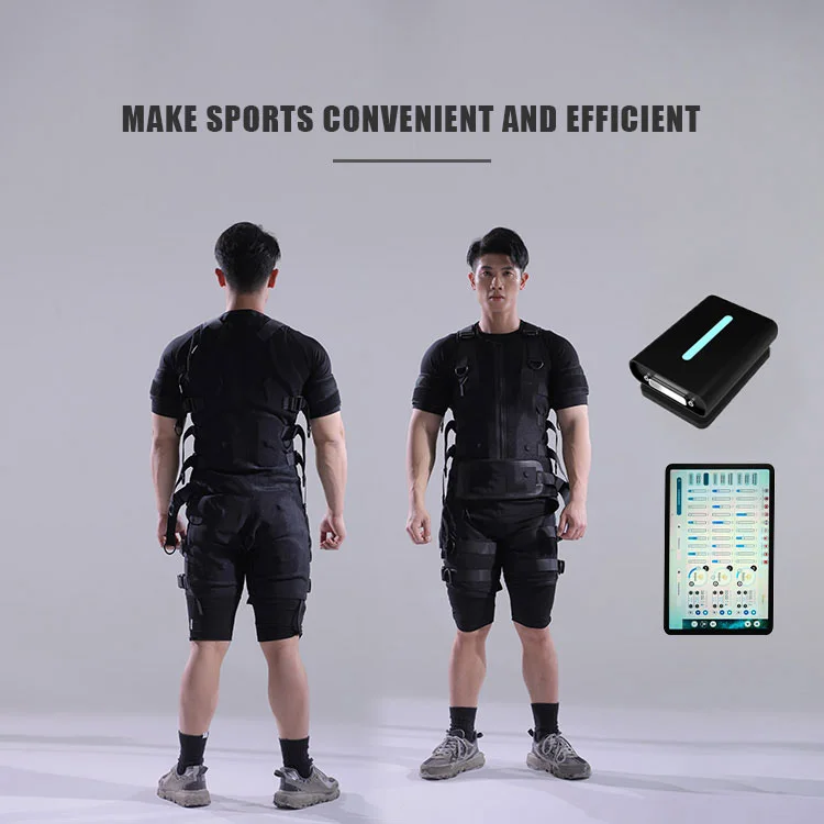 One To 6 Workout Ems Training Muscle Stimulation Suit Fitness Machine