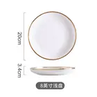 Plates 2021 Best Selling Wholesale Modern Style Dinner Plates Sets Porcelain For Wedding Party
