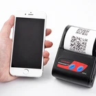 Mobile Thermal Printer Cashino PTP-II 58mm Small Mobile Personal Bill Receipt Bluetooth Thermal Printer