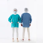 Coat Fashion Disposable Medical Lab Coat Unisex Laboratory Coat Water Proof Lab Coat For Doctor