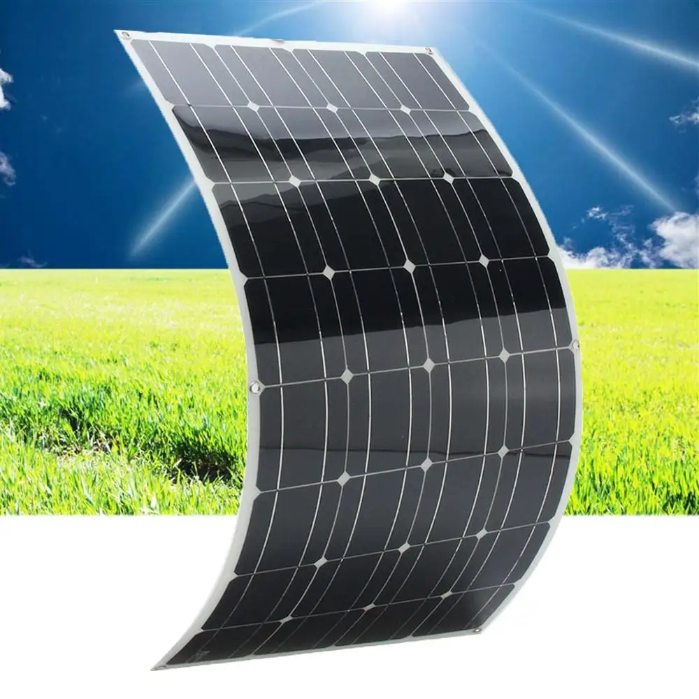 Monocrystal Silicon Solar Panel 300w Etfe Portable Semi Flexible Solar