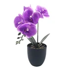 Artificial Plant Wholesale Best Price High Quality Artificial Orchid Plant Potted For Home Decoration
