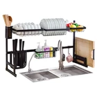 Rack Drain Kitchen Sink Bowl Rack With Drain Rack Stainless Steel Retractable Tray Rack