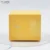 customized logo cosmetic paper box packaging Yellow foldable box cosmetic paper cylinder box custom cosmetic