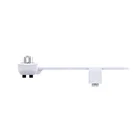 Cold And Hot Water Ceramic White Toilet Sprayer Easy Installation Toilet Bidet Attachment