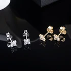Earrings 925 Silver Small Classic Tiny Stud Earrings 925 Sterling Silver For Women