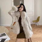 Fur Coat New Fashion Winter Warm Plus Size Leather Fur Jacket Women Fox Fur Coat