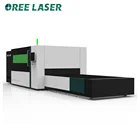 2000w Laser Cutter Factory Price 2000w Protective Screen Enclosed Cnc Metal Fiber Laser Cutter