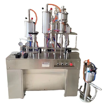 Full automatic aerosol spray can filling machine with high speed and good performance