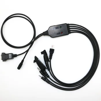 Multifunctional Programming Cable For Motorola Walkie Talkie Gp3688 Gp340 Five-in-one Frequency Writing Line