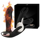 Anal Silicone And ABS Masturbation Adult Products Tool Heated Anal Plug Male Anal Plug Vibrator
