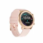Smart Phone Latest Design Women's Fashion Rose Gold Touch Screen Round Smart Watch With BT Phone Call