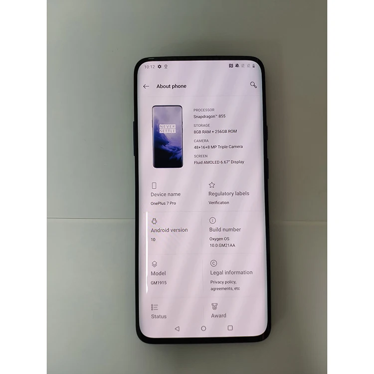 Oneplus 7 Pro4GデュアルSIM6.67 ''8256GBオクタコア電話用の新しいスマートフォンロック解除Telefonos|  Alibaba.com