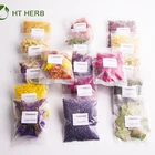 Soap Natural Dried Mixed Flowers Tea Of Herbs For Decorative Soap Candle Resin Making Mixture Flower Gifts Sets