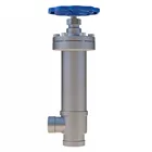 Cock Gas Gas Valve DZJ-40J Cryogenic Globe Valve Try Cock Valve Drain Valve On Gas Tanks In Low Temperature