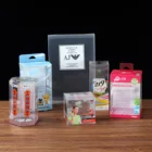 Plastic Box Gift Plastic Box 20 Years Manufacturer Produces PVC Airplane Hole Clear Plastic Gift Box With Hook