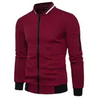 New Coat New Men's Jacket Zipper Collar Hoodie Coat