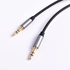 Audio Cable 3.5mm Audio Cable Nylon Braided Aux Cord Male To Male 1/3/5M