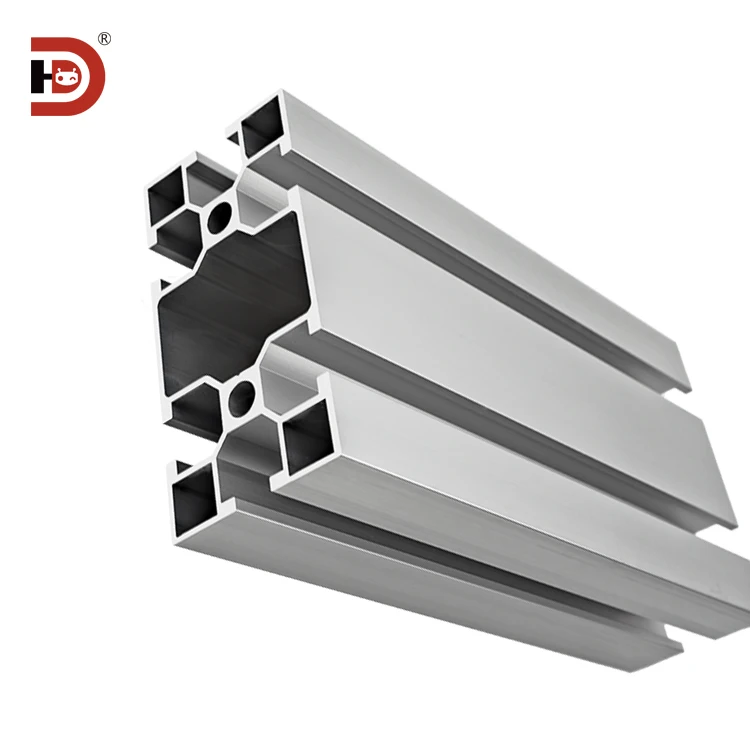 Industrial Extruded Aluminum Profile 4080 * 1.2mm Assembly Line Equipment Frame 4080 Aluminum Alloy Profile factory