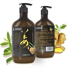 Shampoo Hot Selling Chinese Herbal Hair Black Sulphate Anti-Dandruff Mature Ginger Bottle Extract Bio Keratin Shampoo
