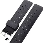 Watch Band Dual Layer Rainbow Silicone Watch Band Watch Strap