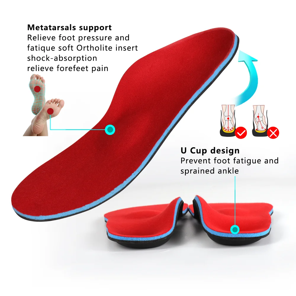 high arch memory foam insoles