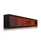 Outdoor Led Advertising Led Display Outdoor Waterproof Lighting IP53 P10 Red 4X1 LED Advertising Display LED Signs