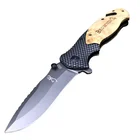 X50 Pocket Knife Military Combat Outdoor Knife Camping Hunting Folding Knife EDC Tool
