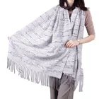 Fashion Cashmere Scarf 2021 Fashion Lady Warm Long Pure Color Shawl Cashmere Scarf Womens