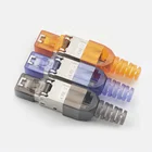 Tool Cat6a Plug Factory Price High Quality Toolless Plug RJ45 CAT6A STP Keystone Jack Modular Plug Tool