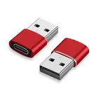 Type C Adapter Type-C USB C USBC Female To USB 2.0 A Male OTG Converter USB2.0 Adapter Adaptor