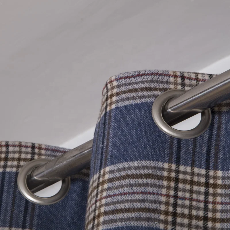 Luxury European style striped blackout curtain fancy drapes